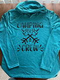 Perfect Tri Camping Crew Lightweight Tshirt Hoodie