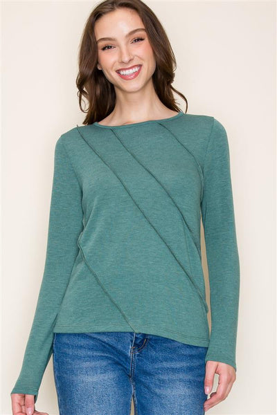 Outseam Pullover Long Sleeve Top