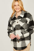 Woven Plaid Shacket