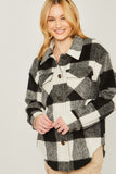 Woven Plaid Shacket