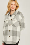 Woven Plaid Shacket