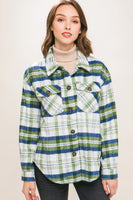 Plaid Pocket Shacket no