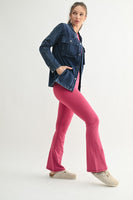 Cotton Blend Mineral Wash Shacket