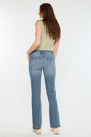 KanCan Mid Rise Slim Straight Trouser Pocket Jean