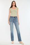 KanCan Mid Rise Slim Straight Trouser Pocket Jean