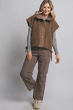 Teddy Oversized Sherpa Vest