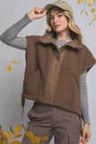 Teddy Oversized Sherpa Vest