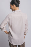 Striped Button Up Long Sleeve Shirt