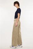 Mid Rise Wide Flare KanCan Stretch Colored Denim