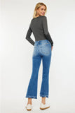 High Rise Medium Wash KanCan Cropped Bootcut