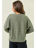 Oversized Asymmetrical Top
