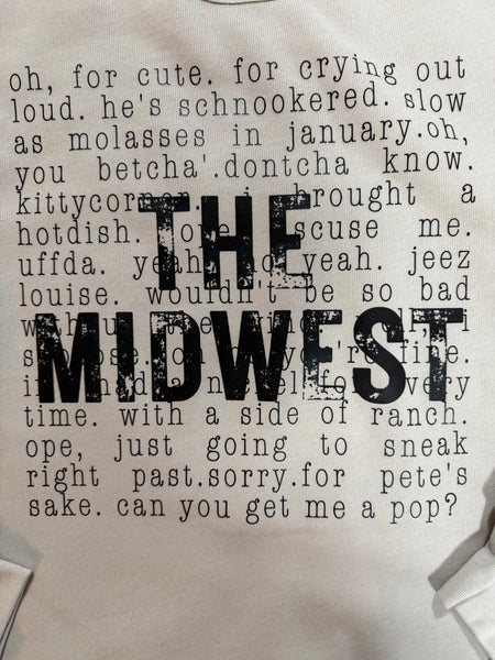 Midwest Sponge Fleece Crew Neck Sweatshirt