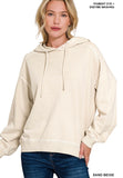 French Terry Pigment Dye Hoodie