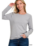 Long Sleeve Basic Sweater