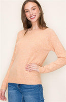Long Sleeve Crew Neck Pullover Sweater