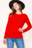 PomPom Star Crew Sweater it