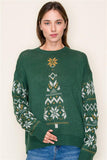 Christmas Tree Long Sleeve Sweater