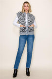 Leopard Sweater Vest