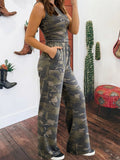 Tank And Pants Camo Set