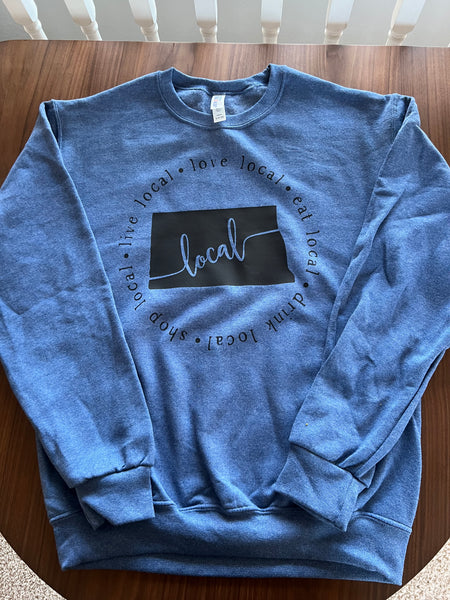 Local ND Crew Neck Sweatshirt