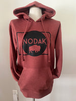 Nodak Heather Russet Hooded Sweatshirt