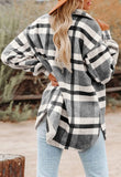 Oversized Soft and Cozy Plaid Shacket
