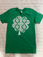 Aztec Four Leaf Clover Tshirt