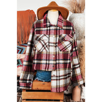 Red Plaid Shacket