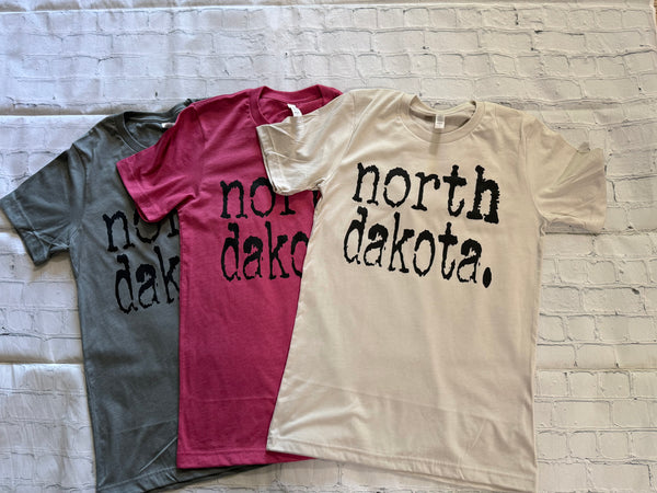 Grunge North Dakota Tshirt