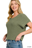 Textured Sweater Vest