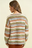 Multi Color Striped Sweater