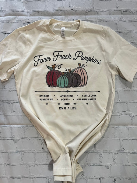 Farm Fresh Pumpkins Tshirt