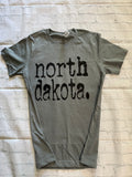 Grunge North Dakota Tshirt