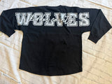 Wolves Game Day Long Sleeve Large Logo Jersey