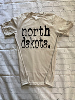 Grunge North Dakota Tshirt