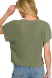 Textured Sweater Vest