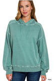 French Terry Pigment Dye Hoodie