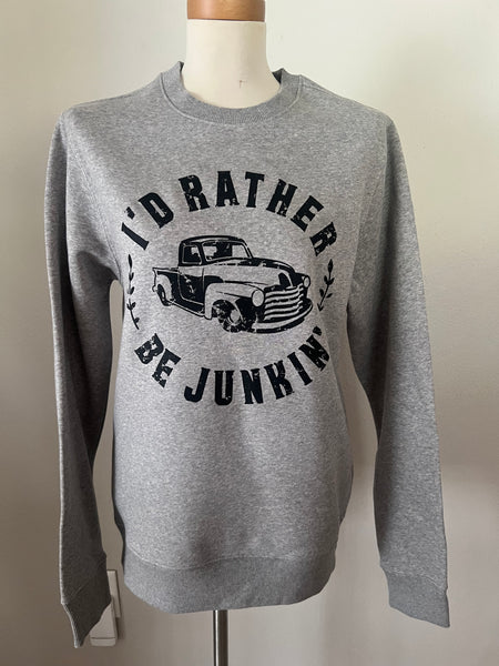 I'd Rather Be Junkin Crewneck Fleece