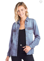 Chambray Denim Top no