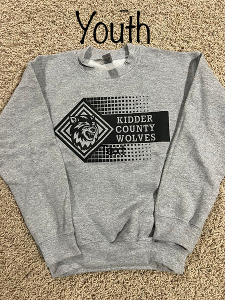 Wolves Youth Crew Neck Sweatshirt