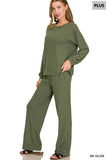 Plus Soft Hacci Lounge Set