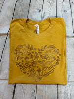 Fall Heart Tshirt