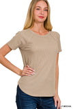 Baby Waffle Short Sleeve Top