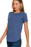 Baby Waffle Short Sleeve Top