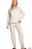 Scuba Half Zip Sweatshirt & Jogger Set
