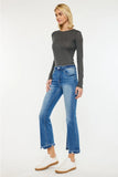 High Rise Medium Wash KanCan Cropped Bootcut