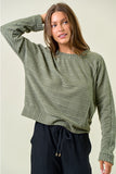 Oversized Asymmetrical Top