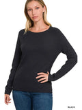 Long Sleeve Basic Sweater