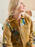 Ranchers Keepsake Shacket in Rodeo Clay