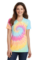 Ladies Tie-Dye V-Neck Tee